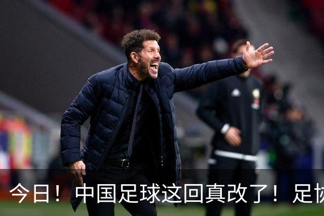 今日！中国足球这回真改了！足协一把手宋凯发话，已经废除世界杯百人豪华观摩团